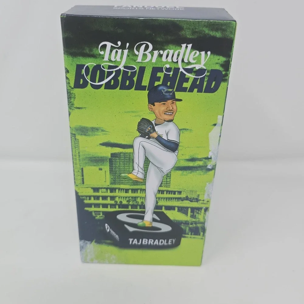 Taj Bradley Bobblehead Tampa Bay Rays SGA Giveaway 7/2/25 Brand New In Box‎